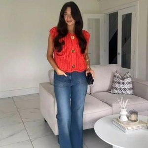 ZARA CHUNKY KNIT VEST